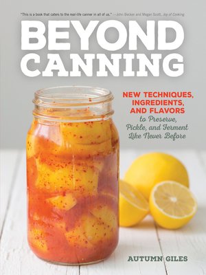 cover image of Beyond Canning